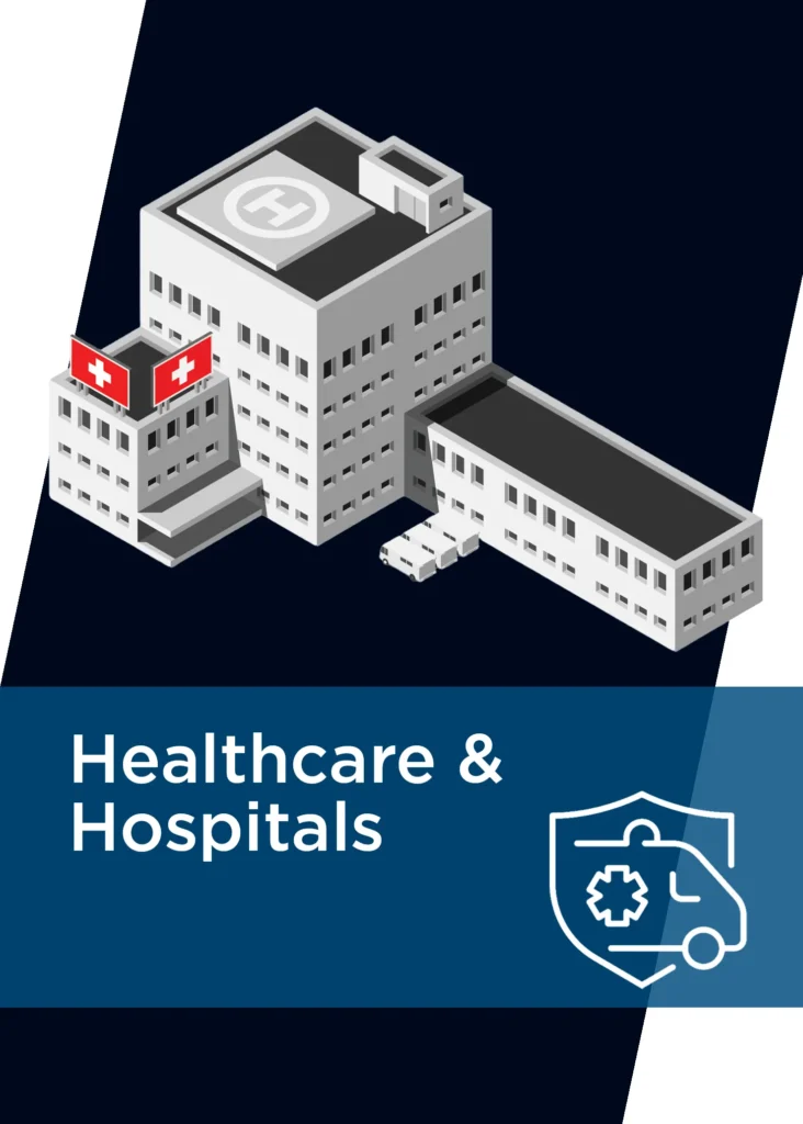 Icon representing Healthcare and Hospitals